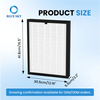 Filtro de repuesto HEPA y carbón 3 en 1 compatible con PuroAirs 400