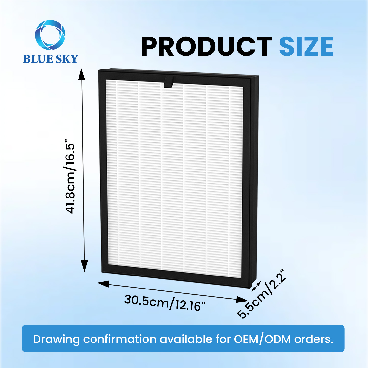 Filtro de repuesto HEPA y carbón 3 en 1 compatible con PuroAirs 400