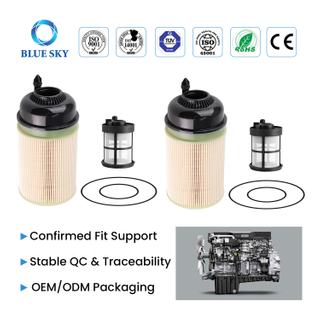 Kit de filtro de combustible A4720921705 compatible con juntas tóricas para reemplazo de motor diésel