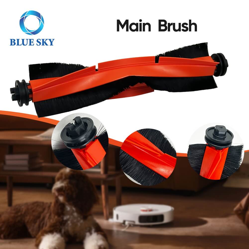 Reemplazo de piezas de aspiradora para Xiaomi M40 Robot Vacuum D110cn, Bolsa de polvo de cepillo de filtro y tela de trapeador