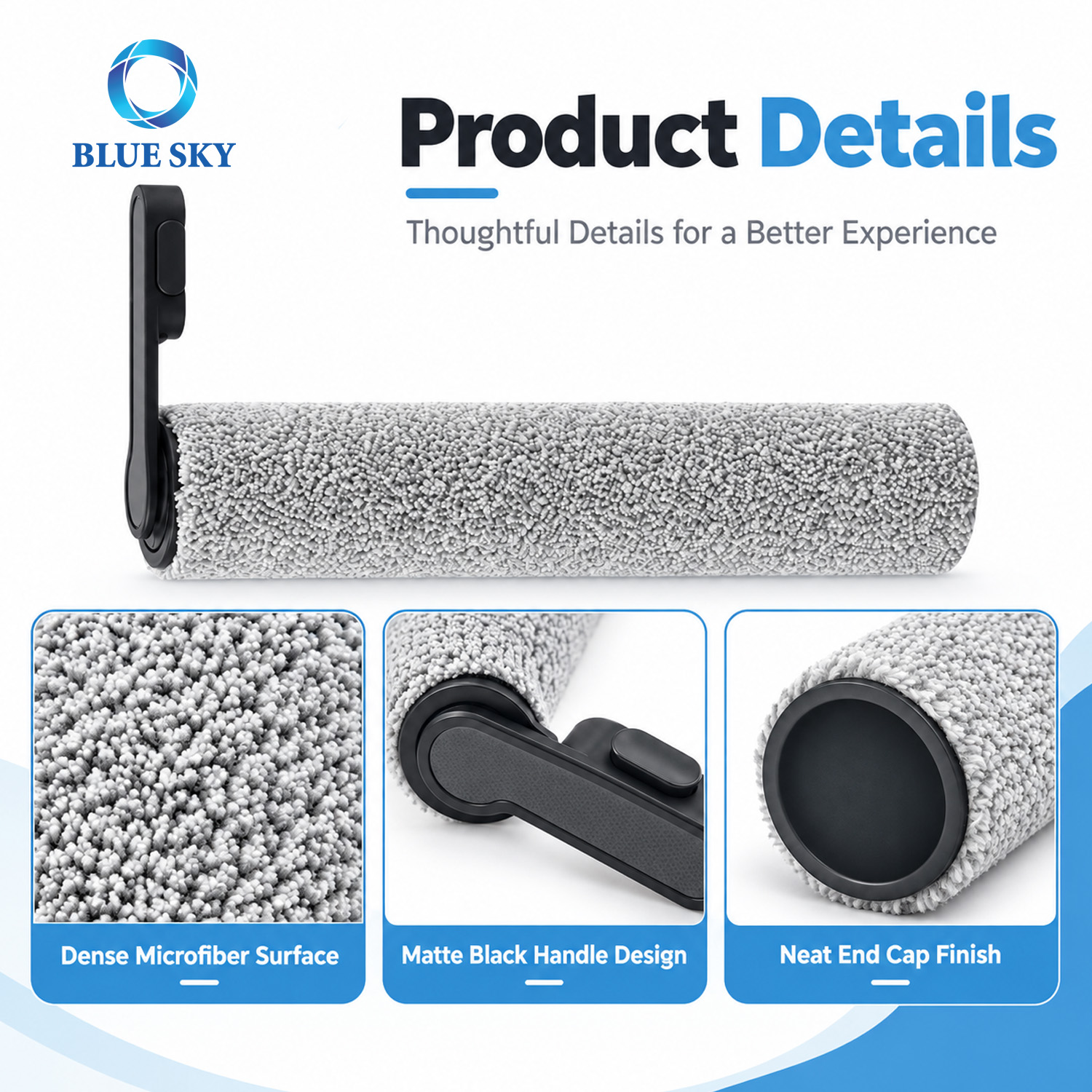 Kit de filtro y cepillo giratorio Compatible con Tinecos GO H2O HammerHead personalizado disponible