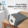 Reemplazos de bolsas de polvo de alta capacidad para Philips FC8206, FC8208, HR8376 Vacías