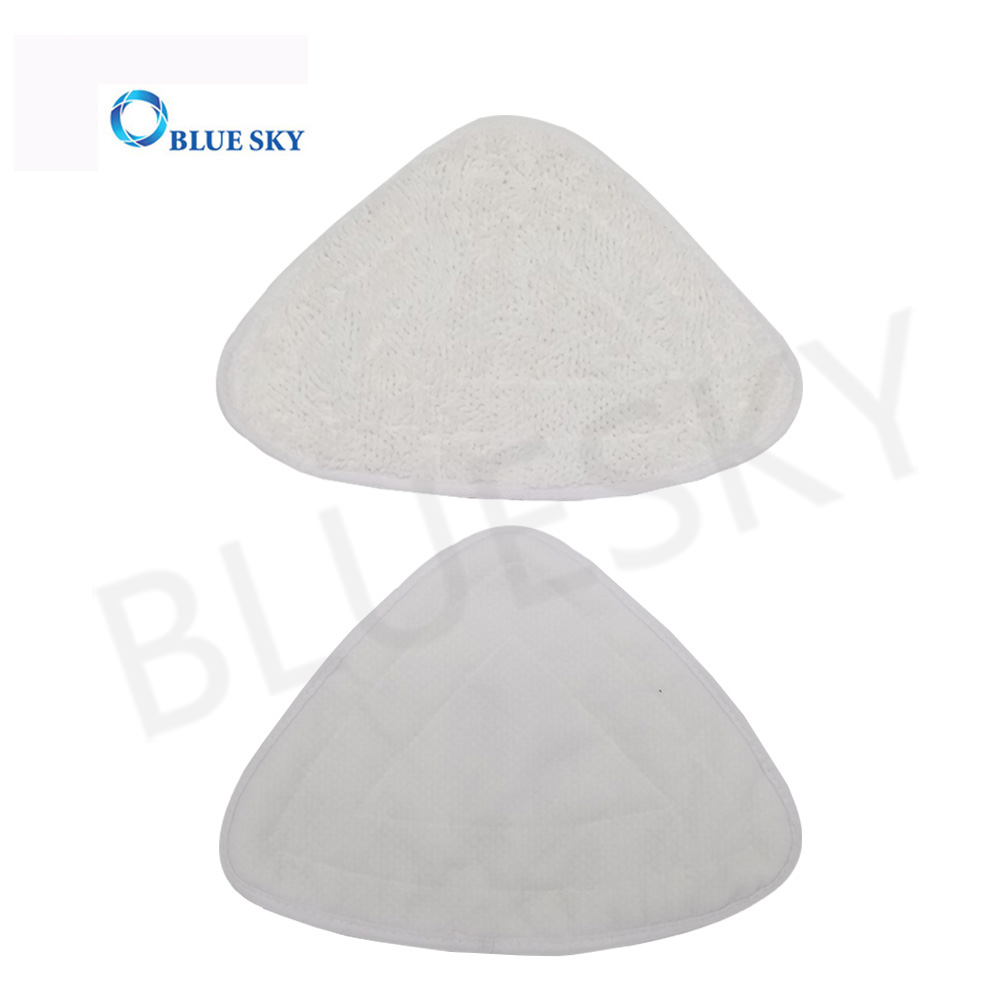 Almohadillas de limpieza a vapor de microfibra lavables personalizadas compatibles con piezas de aspiradora reutilizables mopas de suelo duro de repuesto
