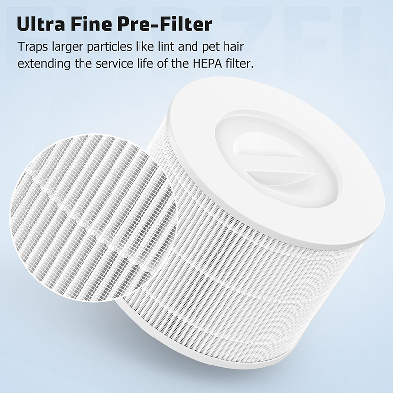 Filtro de repuesto para purificador de aire Compatible con purificador de aire Puroair 240