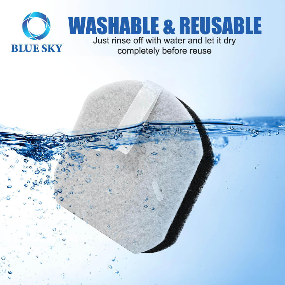 Vacuum Cleaner Filter Replacement for Bissell SpinWave + Vac Cordless 37643 / 3764 Models