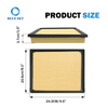 Filtro de aire del motor 17801-F4010 Reemplazo para TOYOTA - Proveedor de filtros de aire para automóviles de alta eficiencia