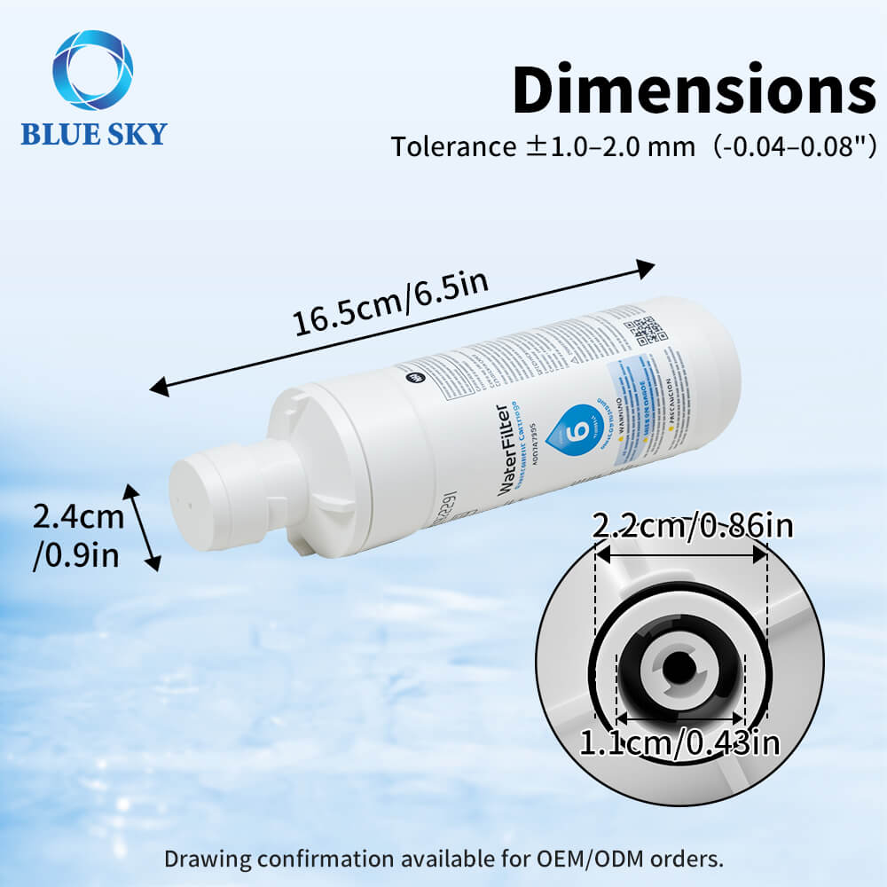 Reemplazo al por mayor del filtro de agua del refrigerador LT1000P para LG - Fabricante de filtros de agua ADQ747935