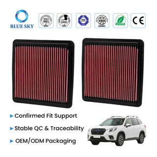 33-2304 Filtro de aire de repuesto compatible con Subarus Legacy GT 2005-2008, WRX y WRX STI 2008-2011