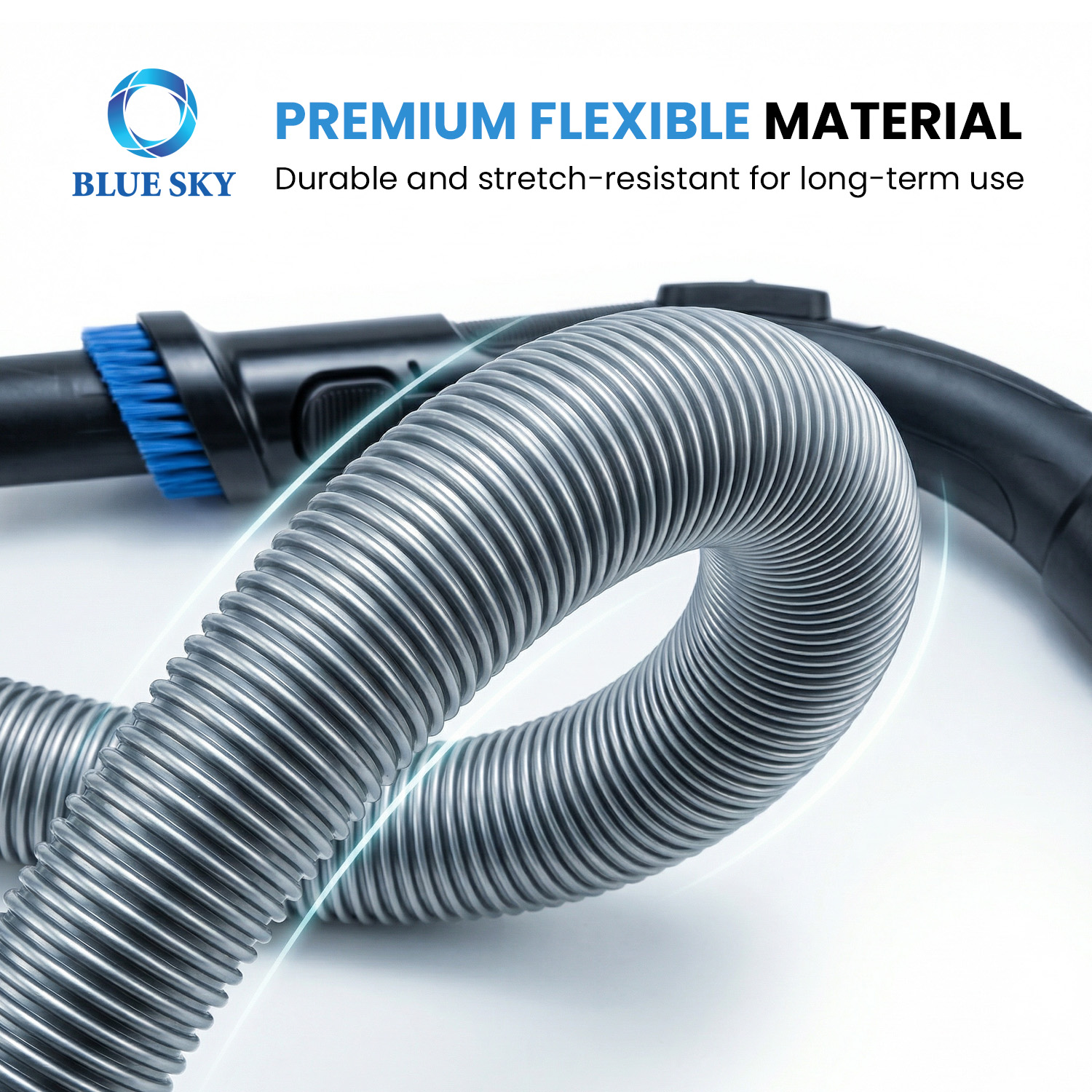 Manguera de aspiradora con conector de mango de repuesto para FC9078 FC9330 FC9331 FC9332 FC9350