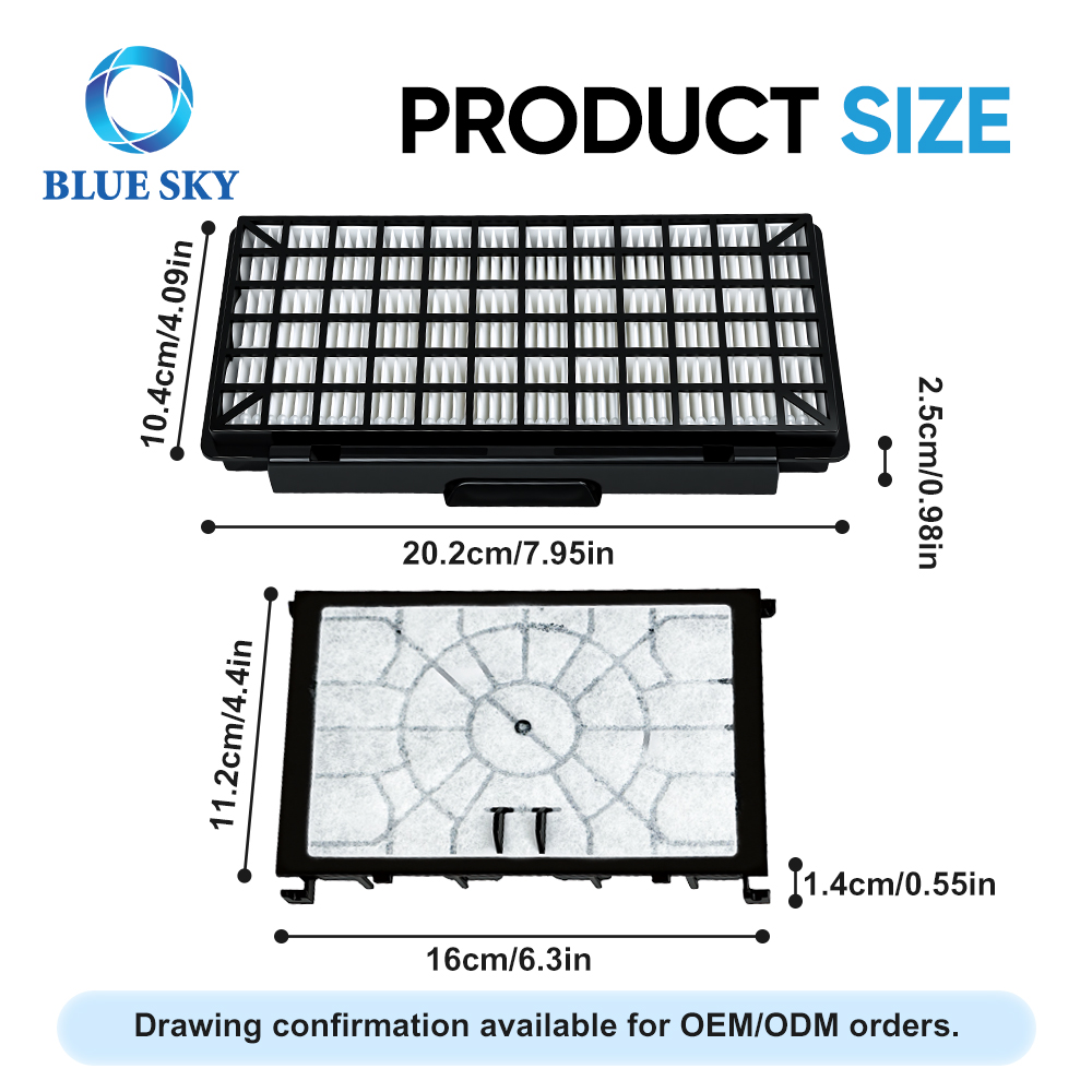 Kit de filtro HEPA y motor compatible con Siemens Q5 Q8