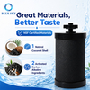 Reemplazo de filtro de agua de carbón activado 2387 Pro Compatible con el sistema de filtración de agua alimentado por gravedad Alexapures Pro