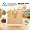 Bolsas de filtro de polvo de papel de repuesto de 15/20L aptas para aspiradoras Einhells BT-VC 1250 S e INOX 1250/1 personalizadas disponibles
