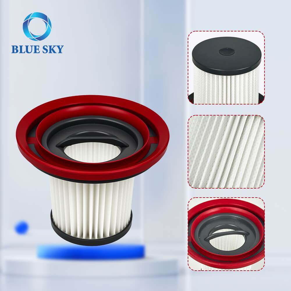 Reemplazo de filtro de aspiradora personalizable para BW520 BX516 BW119 BX219, Filtro de aire de electrodomésticos lavables