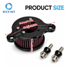 Kit de filtro de aire compatible con Harleys-Davidsons Sportster XL883 XL1200
