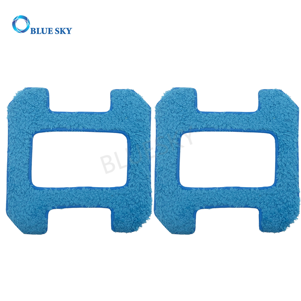 Almohadillas de microfibra para mopa, paños de limpieza de repuesto compatibles con HOBOT 268 288, almohadillas para mopa a vapor
