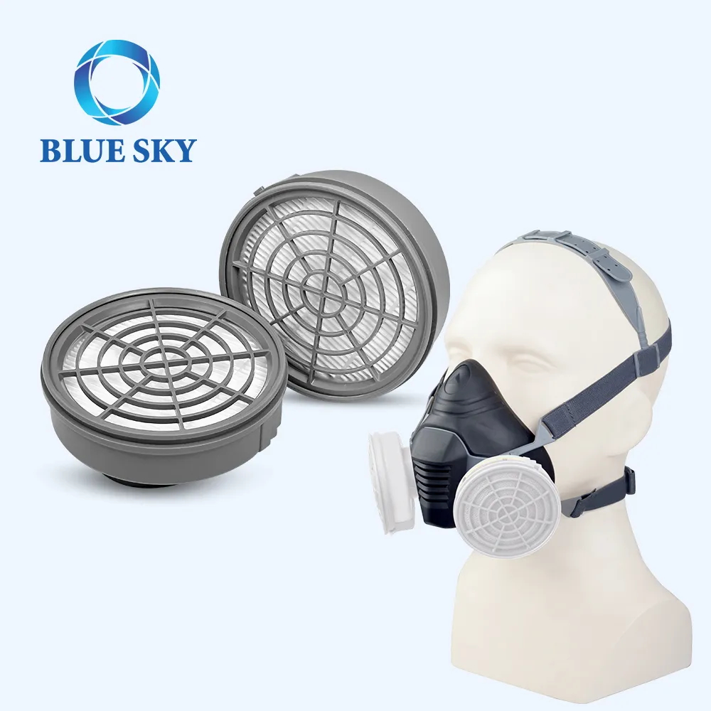 Fabricantes de filtros Blue Sky, filtros HEPA de grado médico personalizados, filtro generador de oxígeno para respirador