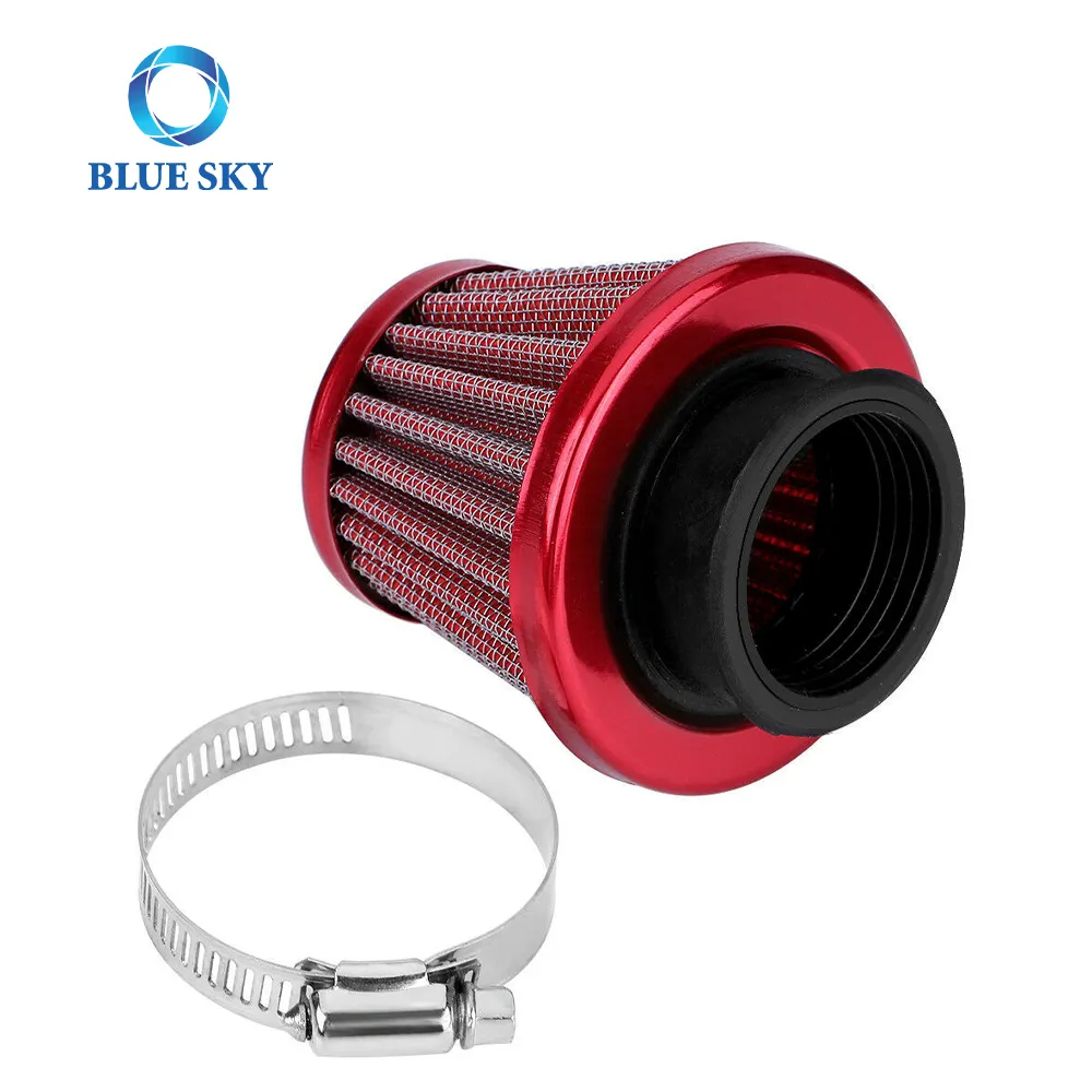 Filtro de aire para motocicleta modificado con cabeza de seta de 38 y 44 mm, filtro de admisión de alto flujo para motocicleta de 150 y 200cc, ATV con tracción total