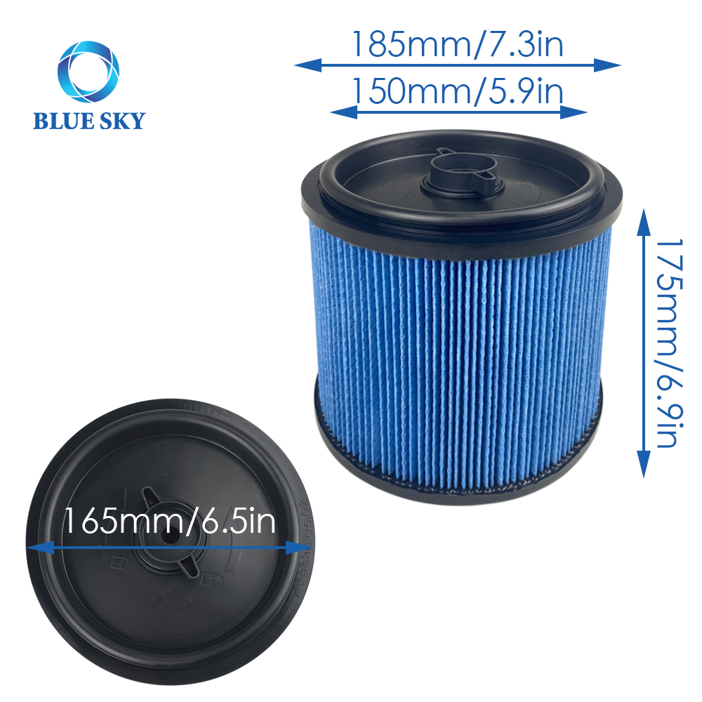 A32RF07 Filtro de repuesto para Ryobi RY40WD01 40 V 10 galones aspiradora húmeda/seca