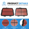 Filtro de aire para motocicleta T2200557 apto para Tigers 800 XC XCX XR XRX 2010-2019 personalizado disponible