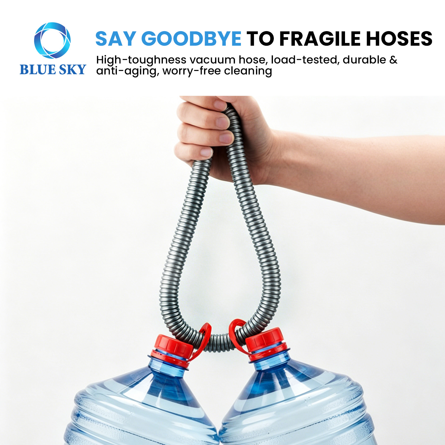 Manguera de aspiradora con conector de mango de repuesto para FC9078 FC9330 FC9331 FC9332 FC9350