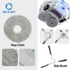 Accesorios adecuados para Xiaomis Mijia M30S D103CN Robot Vacuum, filtro Hepa de piezas de aspiradora, cepillo principal, cepillo lateral, mapa de mopas, bolsa de polvo