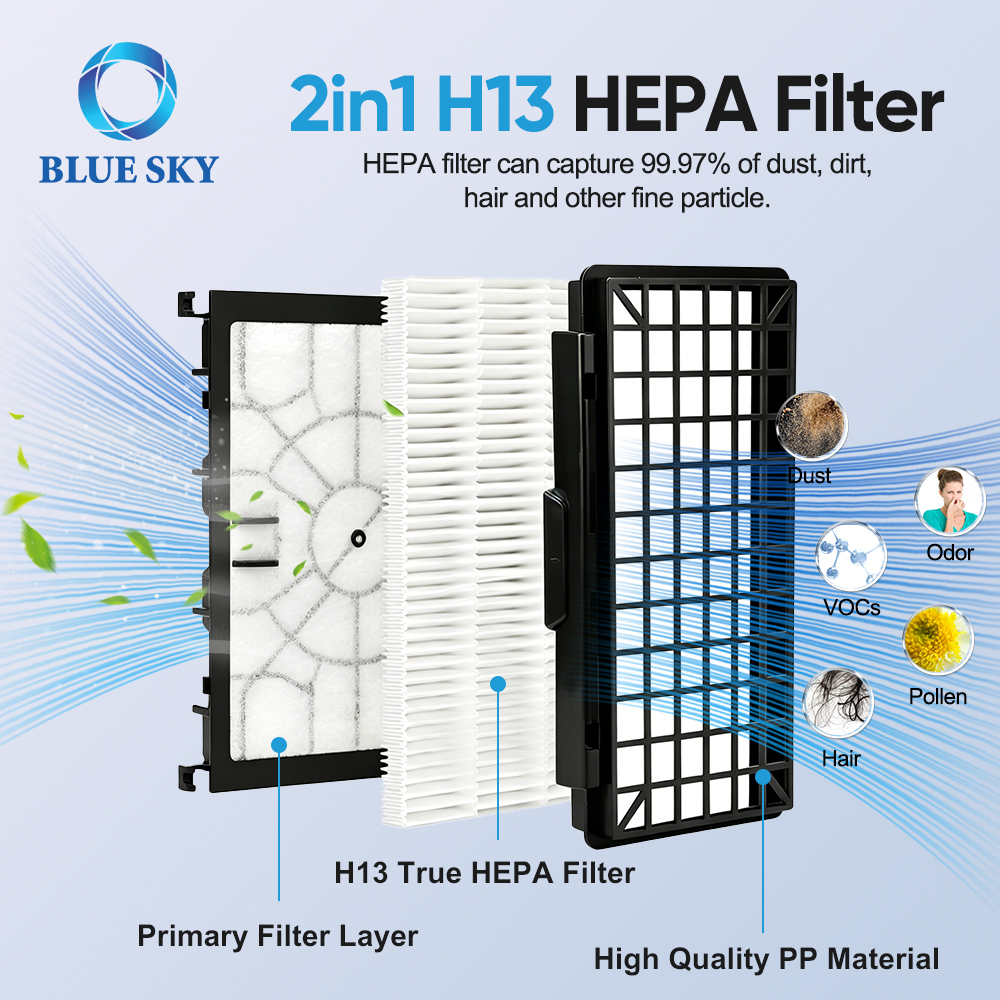Kit de filtro HEPA y motor compatible con Siemens Q5 Q8