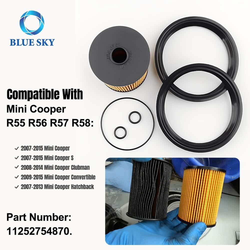 Reemplazo del kit de filtro de combustible para Mini Cooper R55 R56 R57 R58 (2007-2015) - Fabricante de filtro de combustible de motor OEM