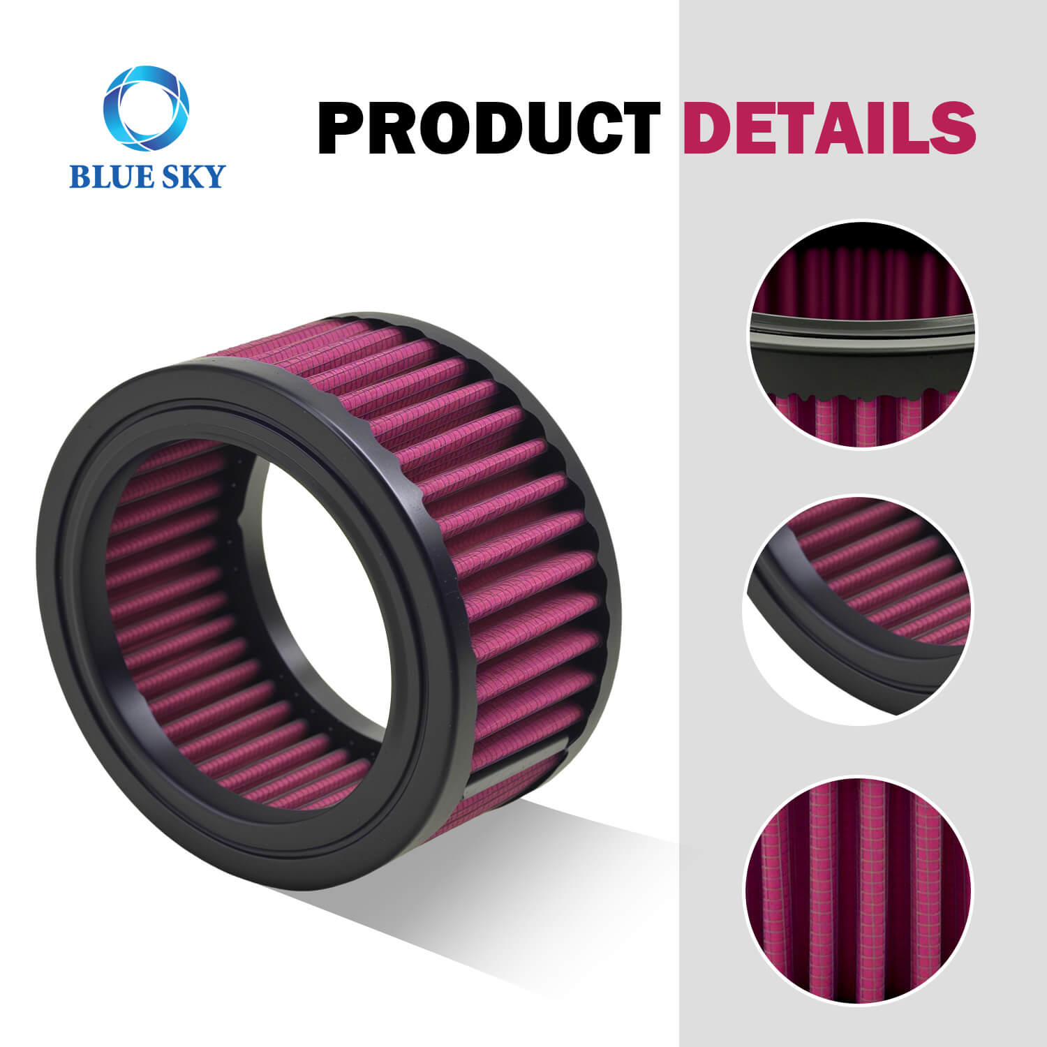 Filtro de aire de rendimiento para Harley Davidson Sportster 883/1200