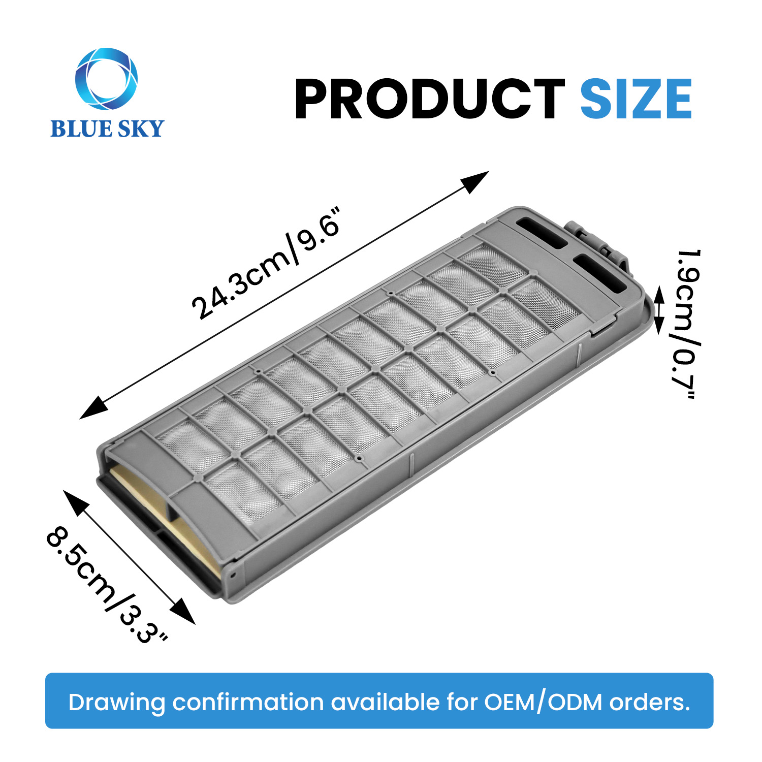 Caja de filtro de pelusa para lavadora, malla de repuesto apta para Sam sungs DC62-00018A DC97-16513A personalizada disponible