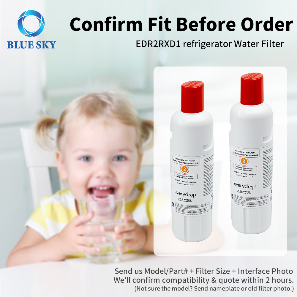 W10413645A Reemplazo del filtro de agua del refrigerador compatible con Whirlpools EDR2RXD1 WHR2RXD1 P9KB2L 46-9082 46-9903