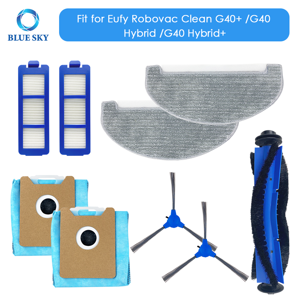 Compatible con Eufy Robovac Clean G40+/G40 Hybrid/G40 Hybrid+.