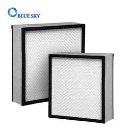 305X305X70mm Marco de aluminio H14 Filtros de panel HEPA para sistema HVAC