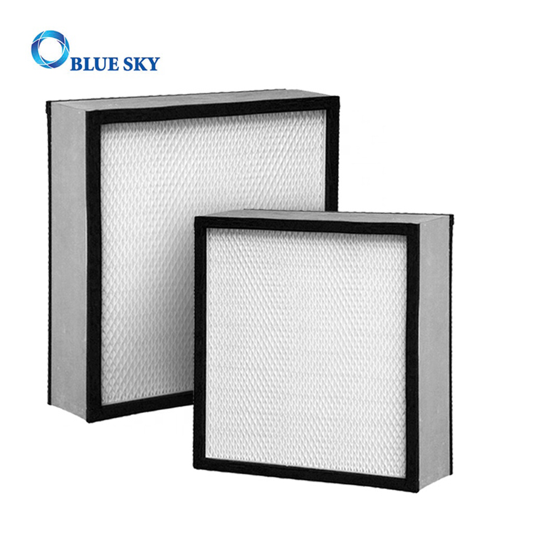 585X277X292mm Marco de aluminio V-Bank H14 HVAC Filtros HEPA