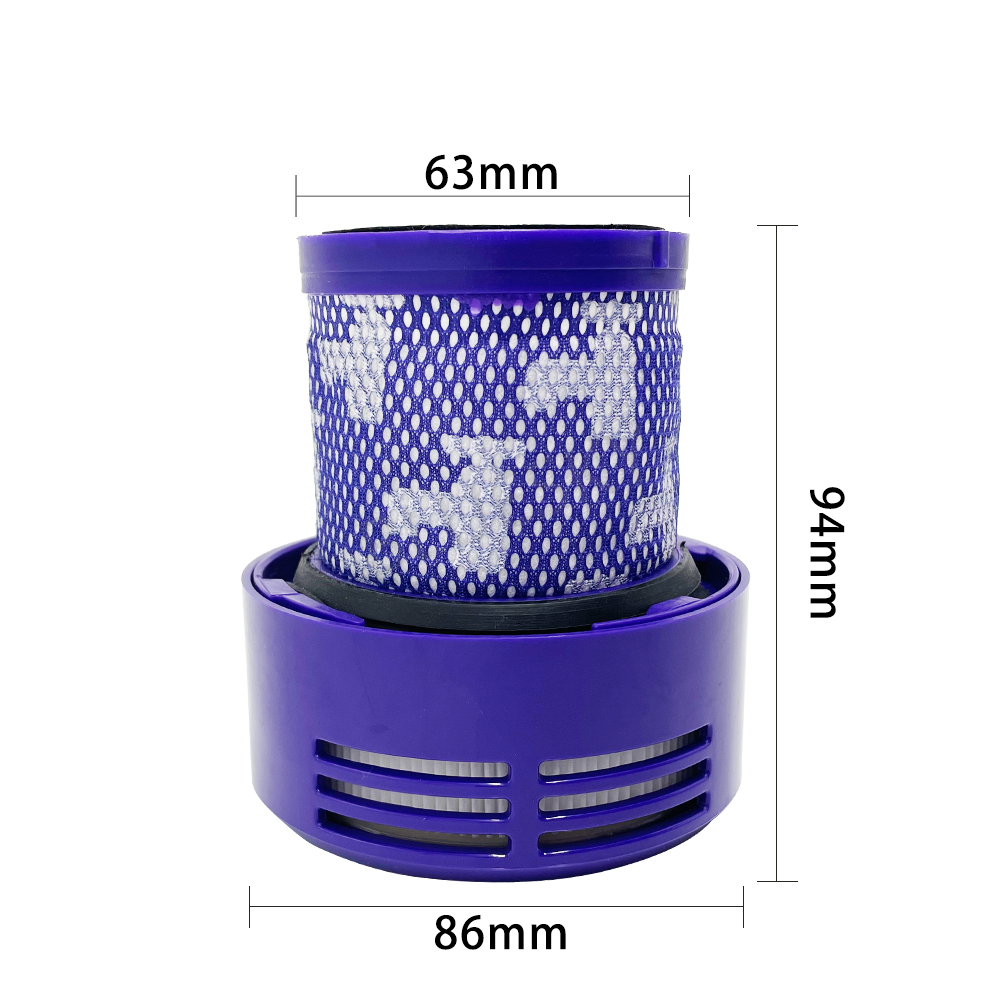 Filtro de aspiradora Dyson Compatible con piezas de aspiradora Dyson V10 SV12 versión china