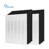Filtro de carbón de aire H13 True HEPA D4 Compatible con las piezas del filtro purificador de aire Winix D480 1712-0100-00 