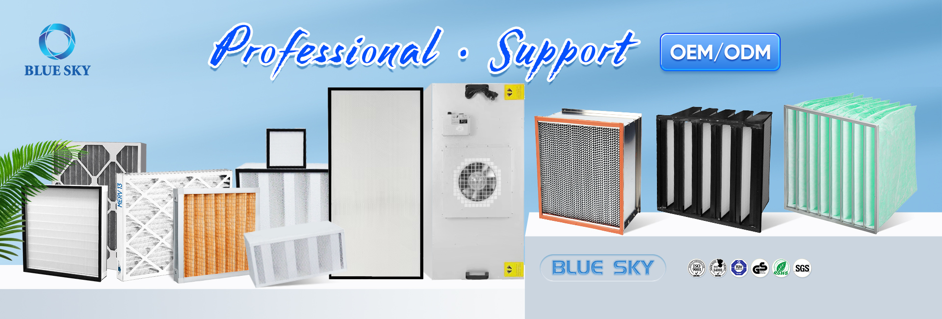 Filtro HVAC personalizado