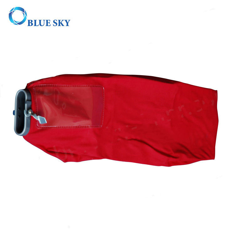 Bolsa Aspiradora de Tela Roja con Cremallera para Aspiradoras Sanitaire SC600