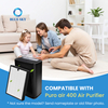 Filtro de repuesto HEPA y carbón 3 en 1 compatible con PuroAirs 400