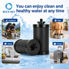 Reemplazo de filtro de agua de carbón activado 2387 Pro Compatible con el sistema de filtración de agua alimentado por gravedad Alexapures Pro