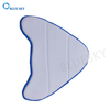 Almohadillas de tela para fregona húmeda y seca personalizadas, almohadillas lavables para fregona compatibles con piezas de fregona para aspiradora Zorig