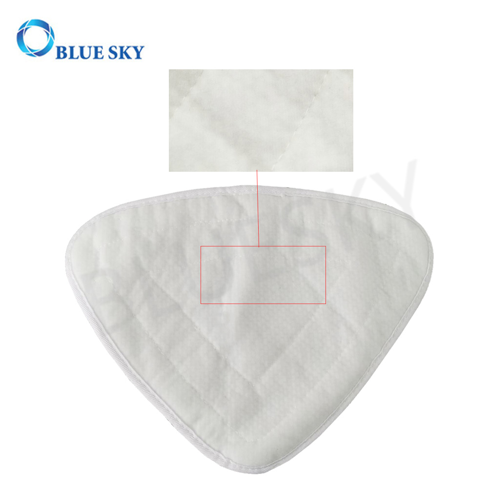 Almohadillas de limpieza a vapor de microfibra lavables personalizadas compatibles con piezas de aspiradora reutilizables mopas de suelo duro de repuesto