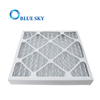 Filtro de aire plisado marco de cartón personalizado para horno de CA de 14.4x14.4x1.8inch MERV 6