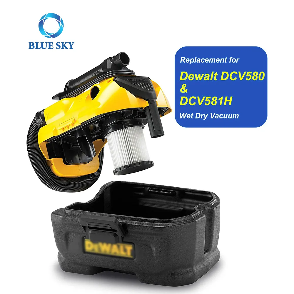 Reemplazo de filtros de cartucho de aspiradora DCV5801H para aspiradoras Dewalt DCV580 y DCV581H