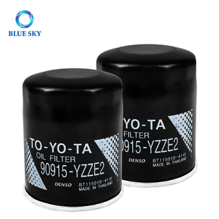 90915-Yzze2 Reemplazo del filtro de aceite automático para Toyota Auto Parts 90915-Yzze2 90915-Yzzj2 90915-10002