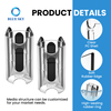 Clip de soporte para aspiradora Compatible con Dysons V11s V10s V8s soporte de almacenamiento de montaje en pared personalizado disponible