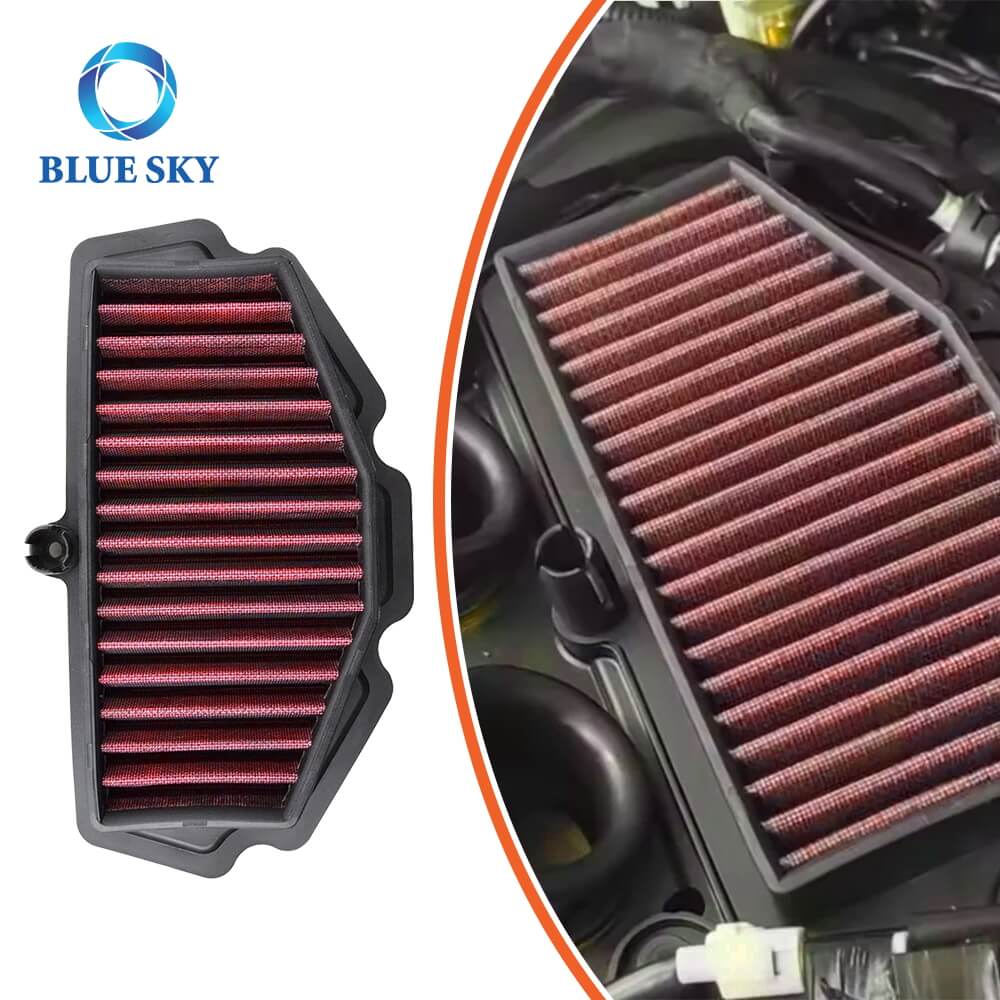 AF094 Filtro de aire de motocicleta para Kawasaki Versys 650 ABS 2015-2019 / EX650 Ninja 650 2017-2020 / EX650 Ninja 650 ABS 2017-2020