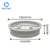 Filtro HEPA premium: reemplazo para Xiaomi Deerma VC20S / VC20 / VC21 Stick Vacuum (unidad de mango de ajuste, opciones de 1/3 / 6 -paquete)