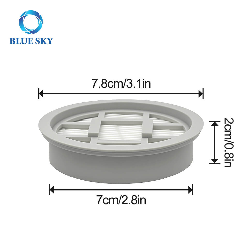 Filtro HEPA premium: reemplazo para Xiaomi Deerma VC20S / VC20 / VC21 Stick Vacuum (unidad de mango de ajuste, opciones de 1/3 / 6 -paquete)