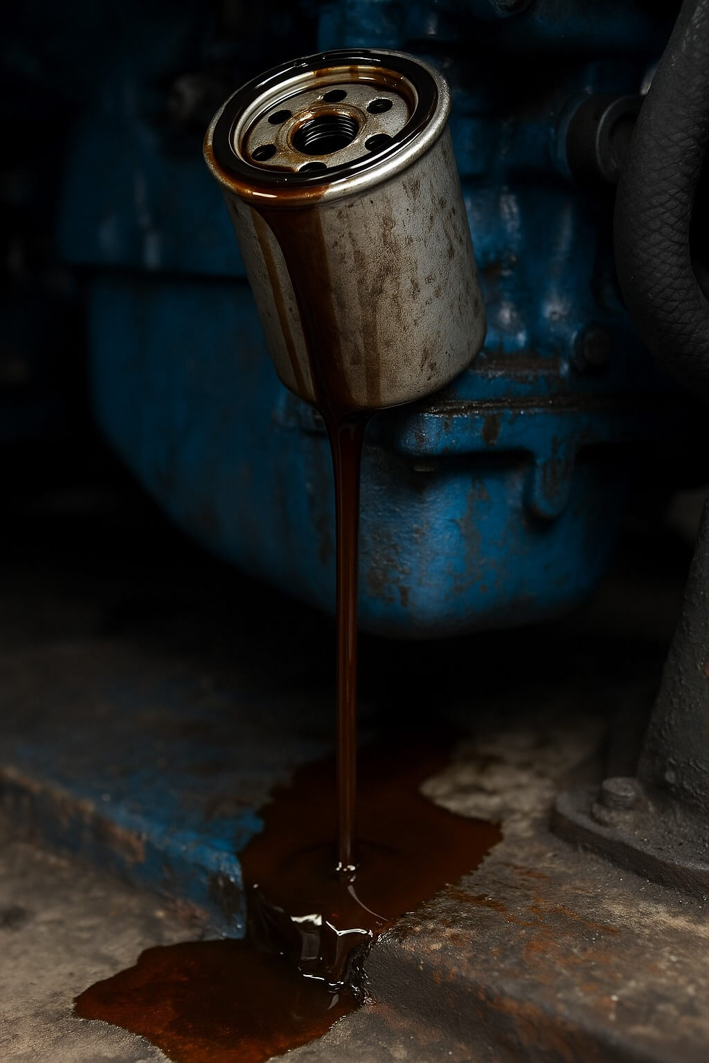 El combustible sucio daña el motor y causa la contaminación del océano