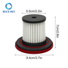 Reemplazo de filtro de aspiradora personalizable para BW520 BX516 BW119 BX219, Filtro de aire de electrodomésticos lavables